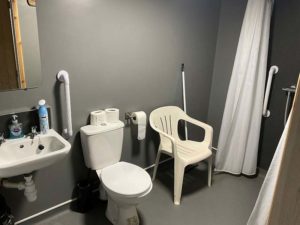 Disabled friendly luxury toilet block